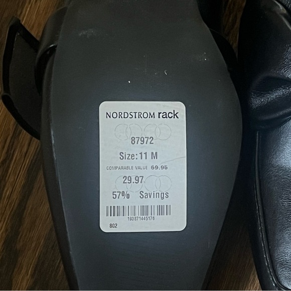 NWT New York & Company Dominca Bow Detail Loafers in Black - Size 11 - Picture 5 of 6